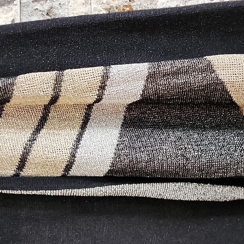 Chico's  Cardigans for Women Black Silver &Gold - Picture 2 of 7